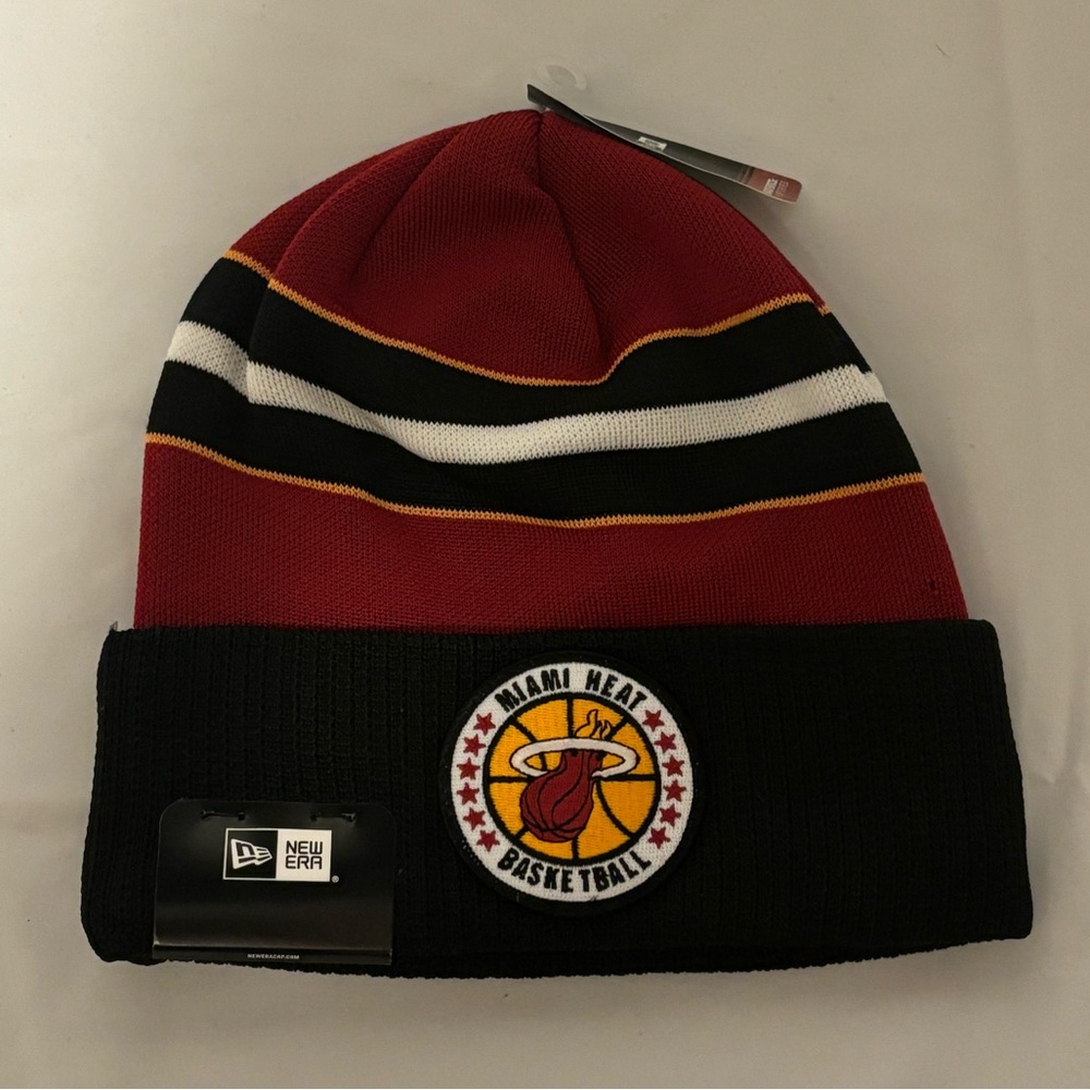 New Era Miami Heat NBA Knit Beanie NEW